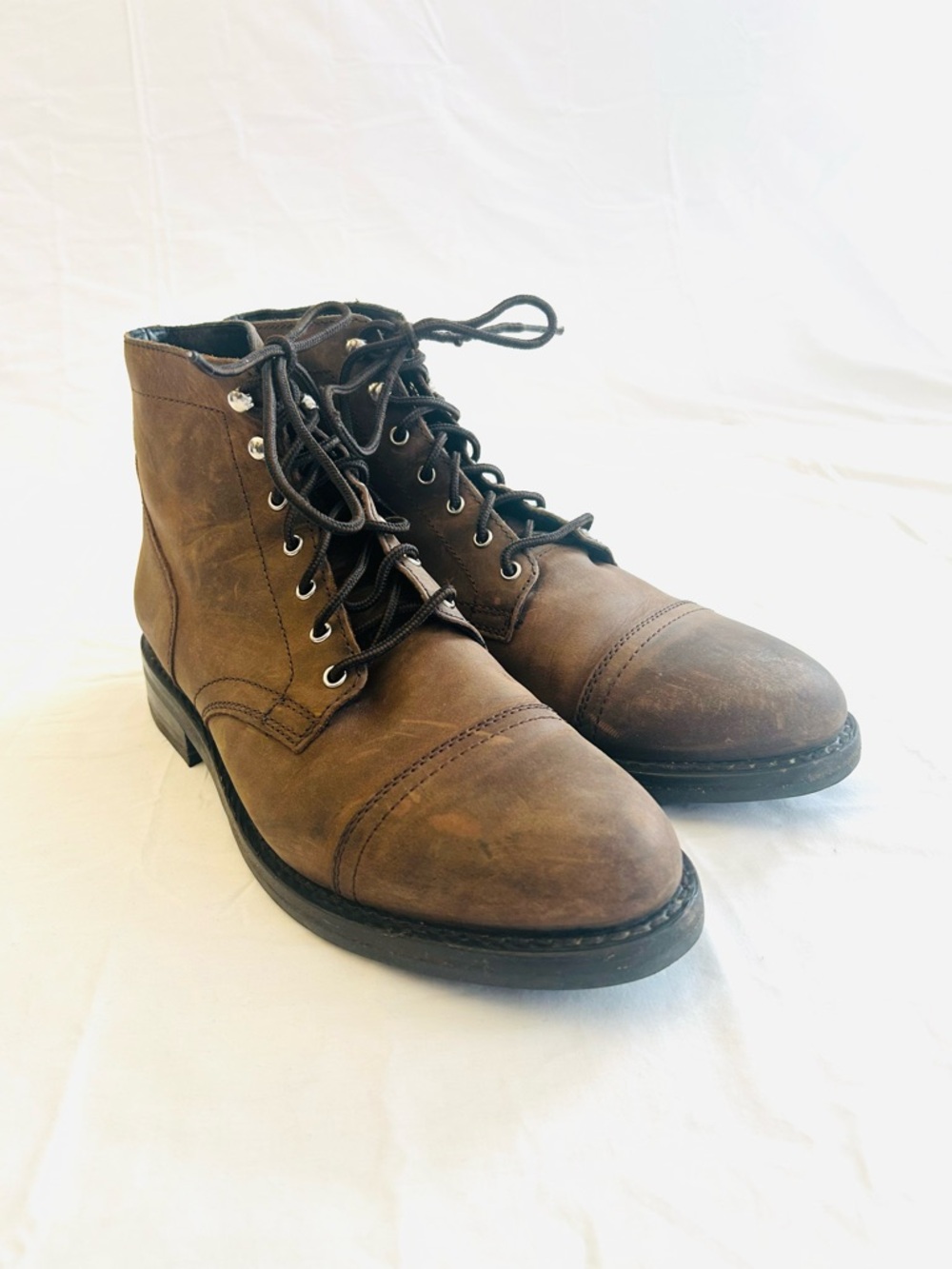 Thursday Boot Company Everyday Captains Lace-Up Cap Toe Boots - Picture 15 of 16